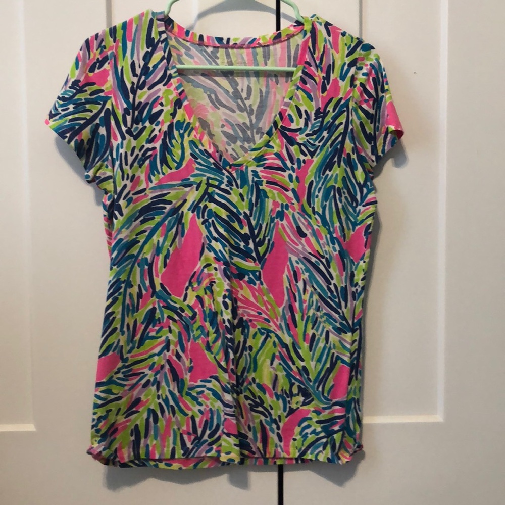 Lilly Pulitzer V-Neck Michelle Top